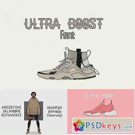 ULTRA BOOST FONT 1324884