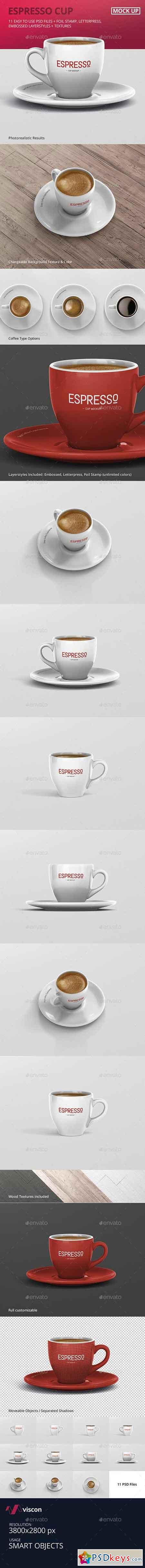 Espresso Cup Mockup 19592738