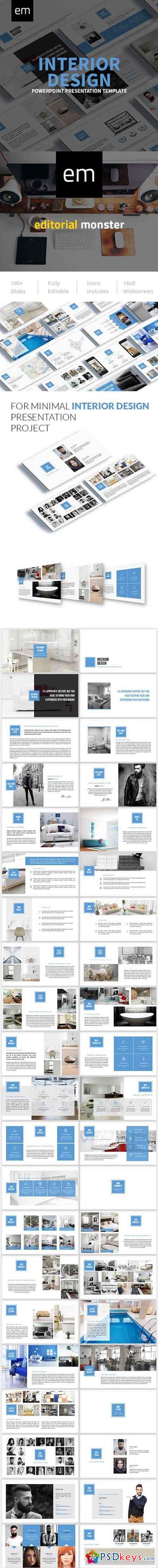 Interior Design Powerpoint Presentation Template 20004667