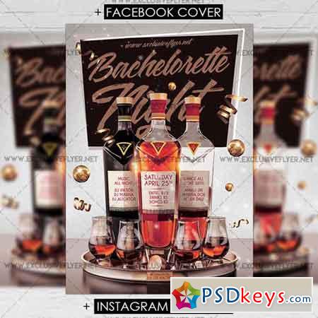 Bachelorette Night - Premium A5 Flyer Template