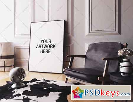 Poster Frame Mockup Interior 1000127