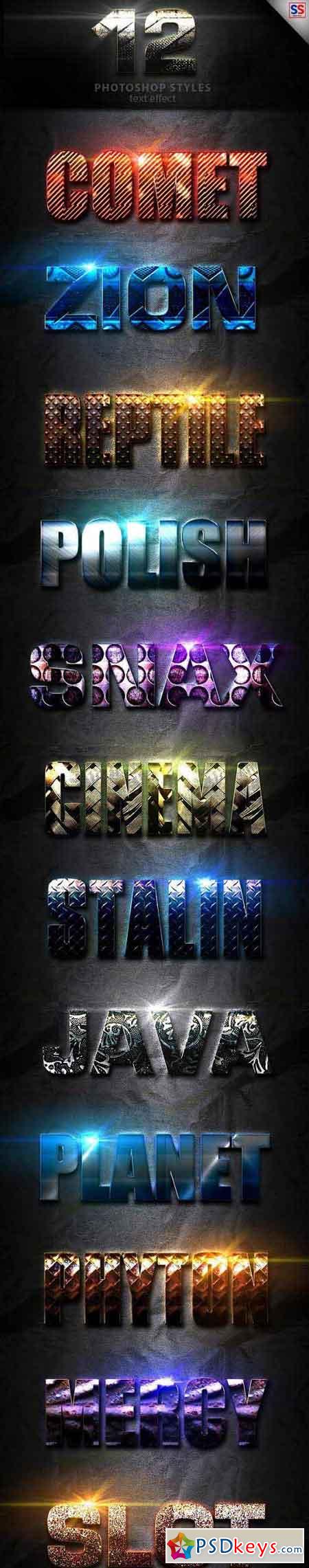 Light Photoshop Text Effect Vol 1 19873613