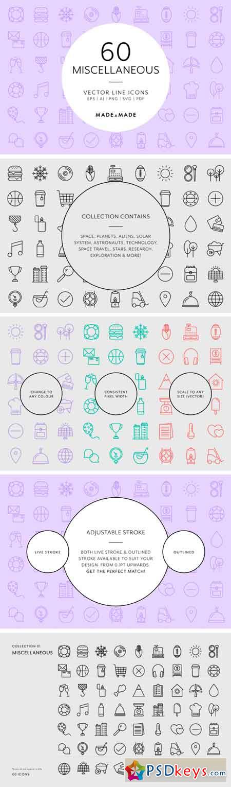 Line Icons  Miscellaneous Icons 1458138