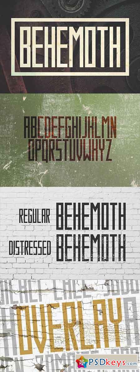 Behemoth Typeface 1149525
