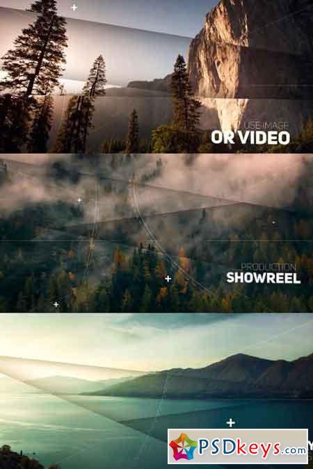 Clean Parallax Slideshow 33659 - After Effects Projects
