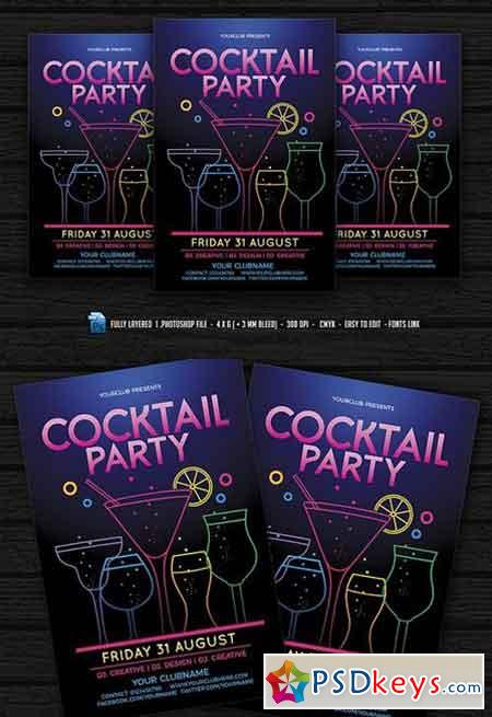 Cocktail Party Flyer 1472212