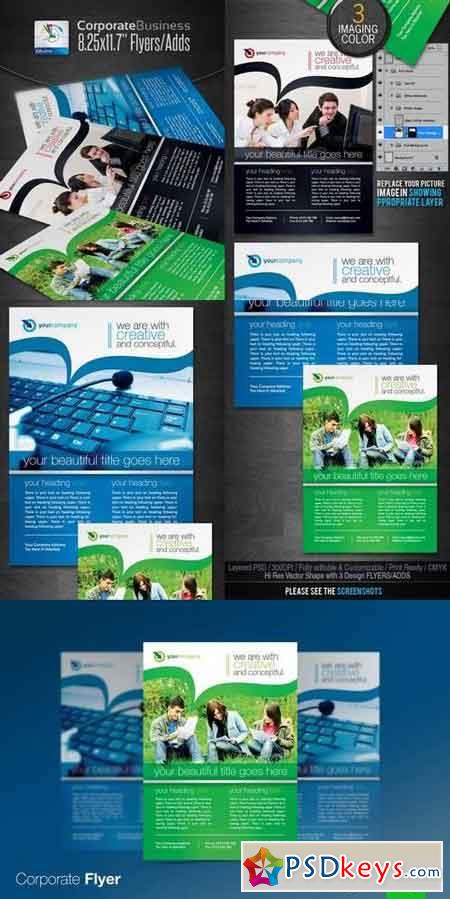 Corporate Business Flyers Ad