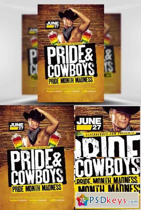 Pride Month Flyer Template V2