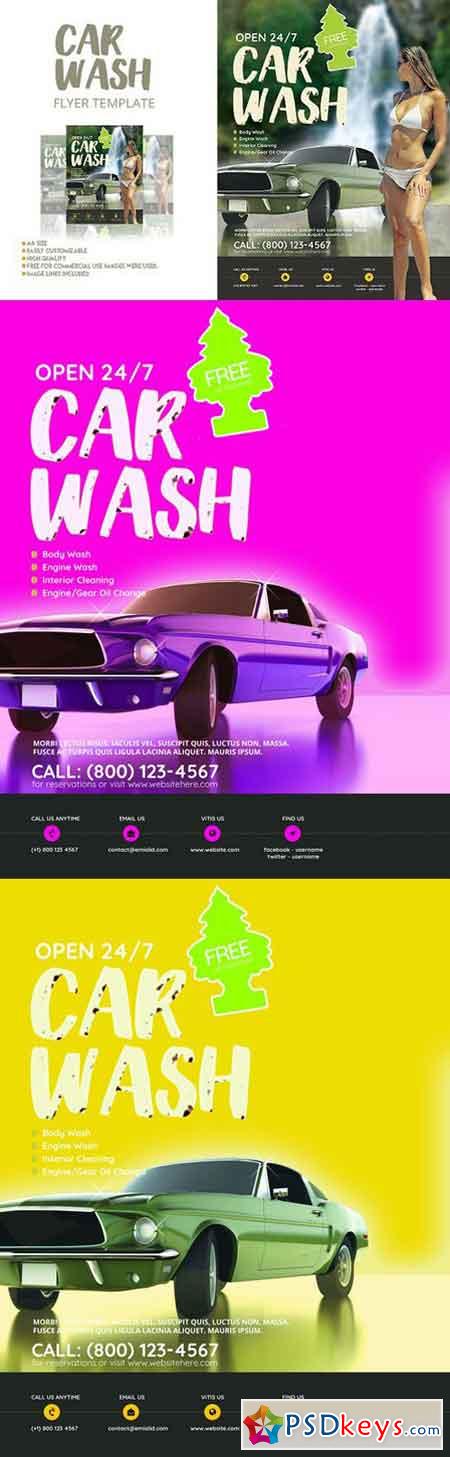 Car Wash Flyer 1449728