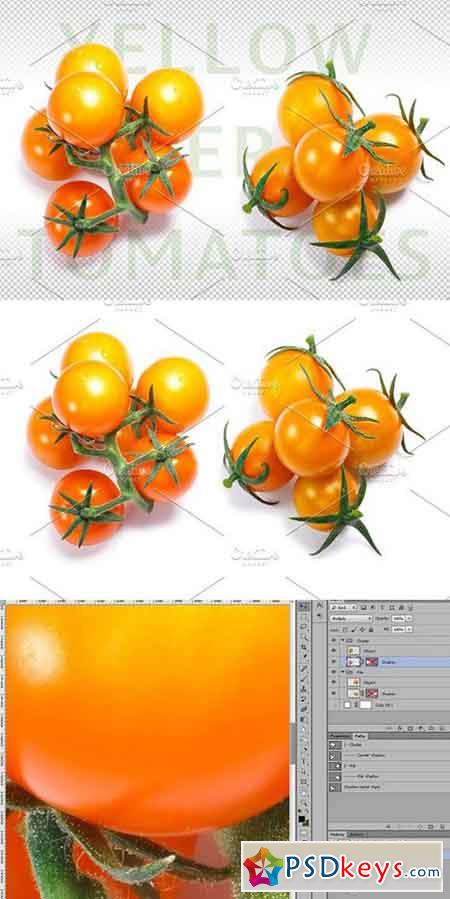Yellow cherry tomatoes 1473010