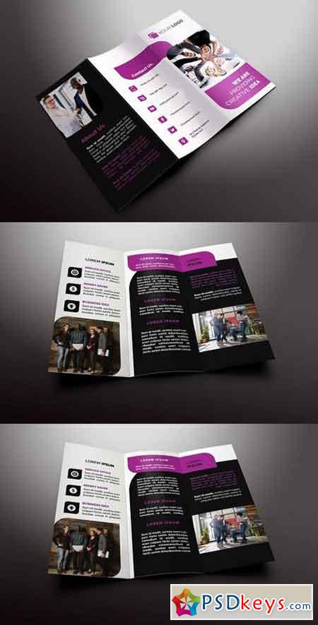 Business Tri-fold Brochures 1472824