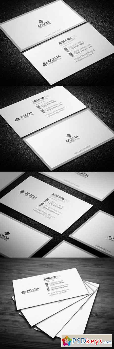 Simple Business Card 795206