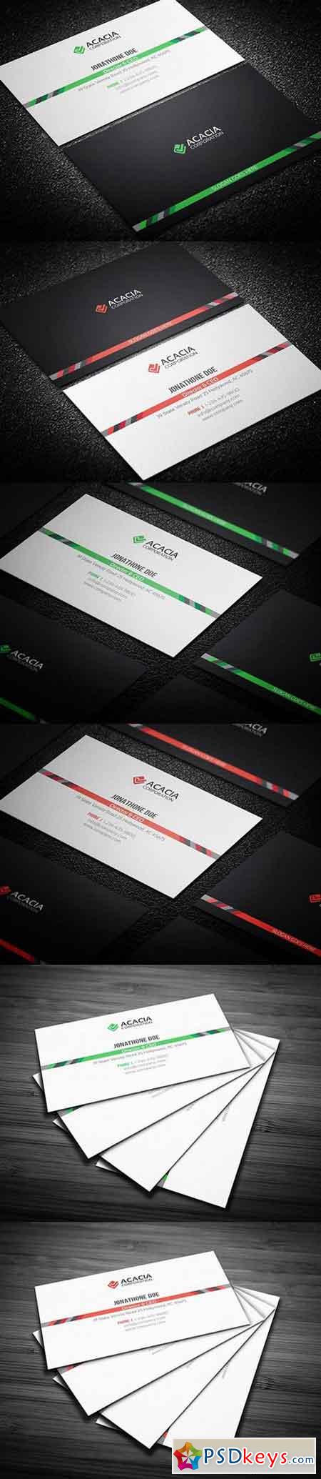 Middle-line Business Card 807088