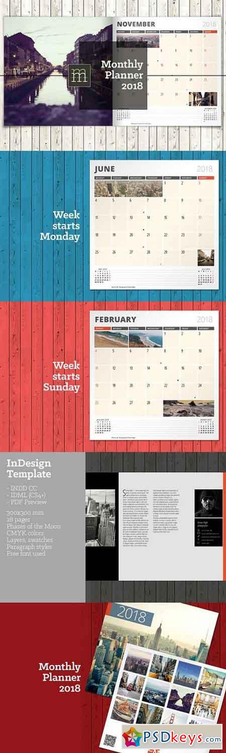 Monthly Planner 2018 (MP12) 1481158