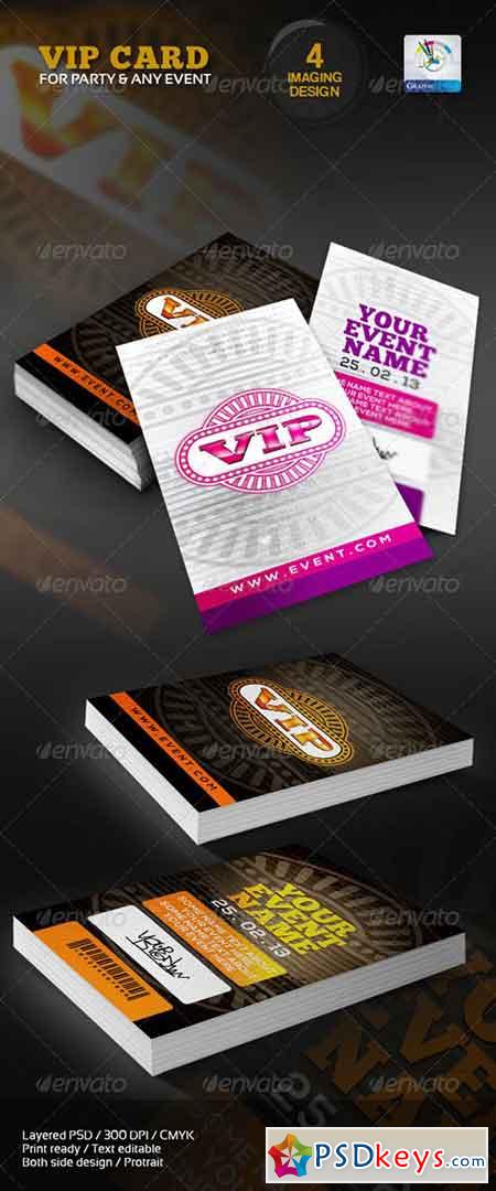 VIP Card Pass Multipurpose usable 3755635