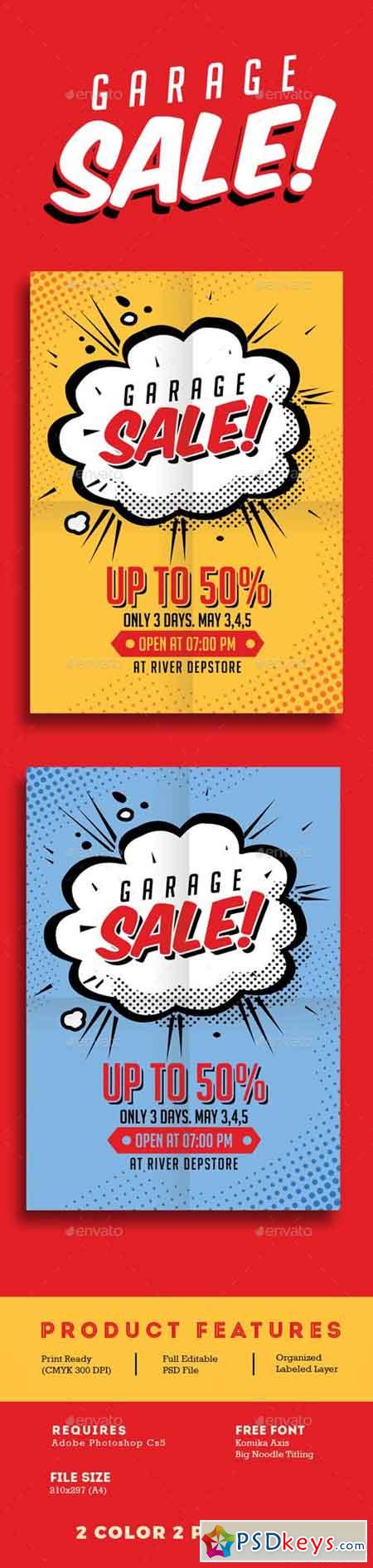 Garage Sale Flyer 16273674