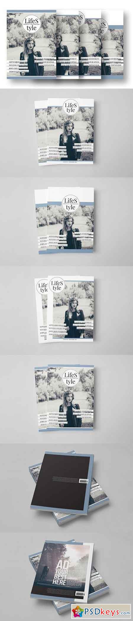 LifeS tyle - A4 Cover Template 1480693