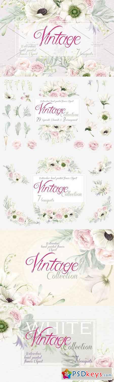 Vintage Collection, Anemones & Roses 1473303