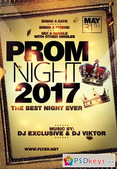 Prom Night - Premium A5 Flyer Template