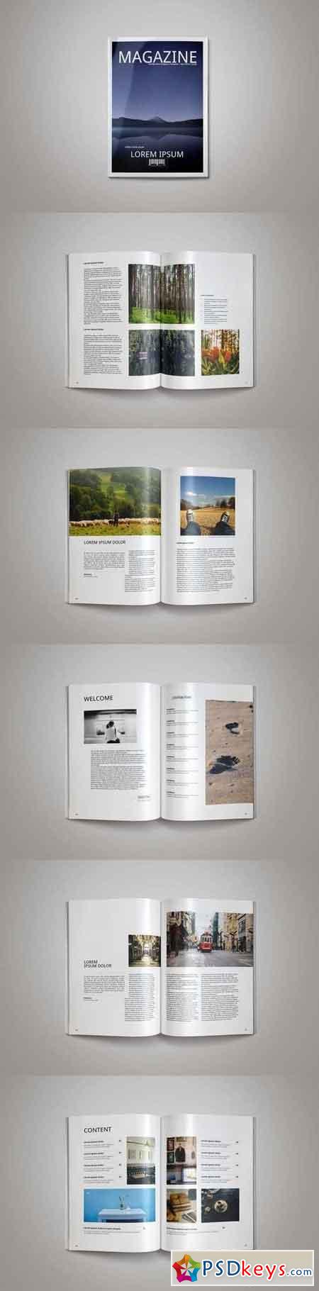 InDesign Magazine Template 2