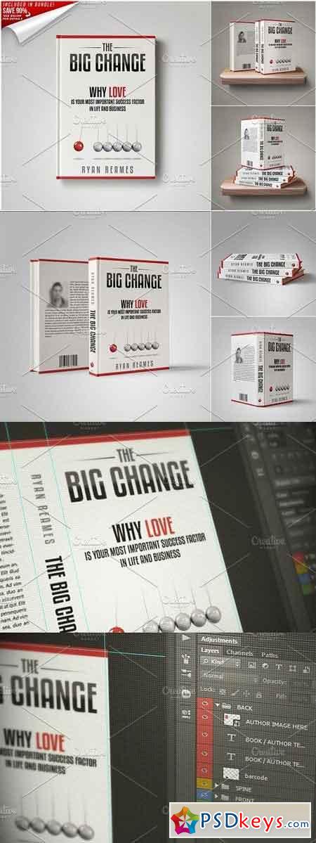 Customizable Book Cover Template 01 232829