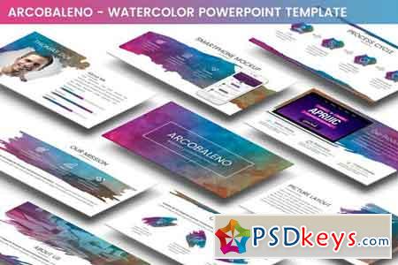 Arcobaleno Powerpoint Template