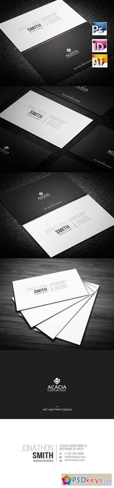 Simple and Elegant Business Card 847728