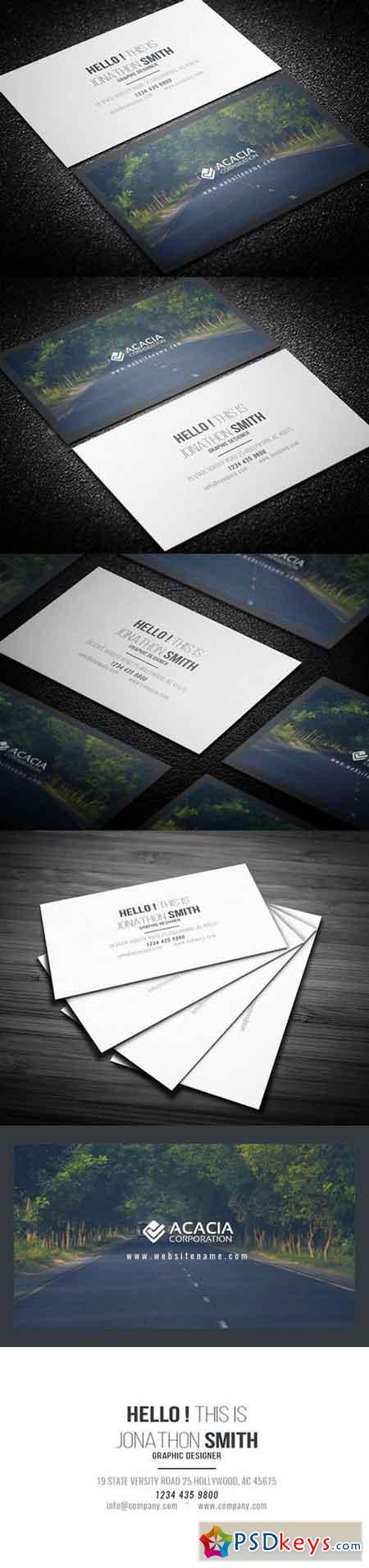 Forest Business Card 896444