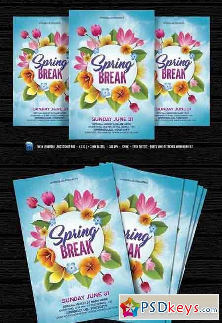 Spring Break Flyer 1283697