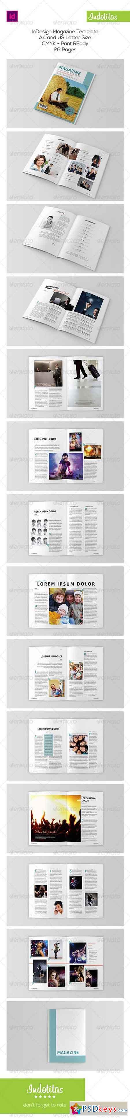 Indesign Magazine Template 7892152