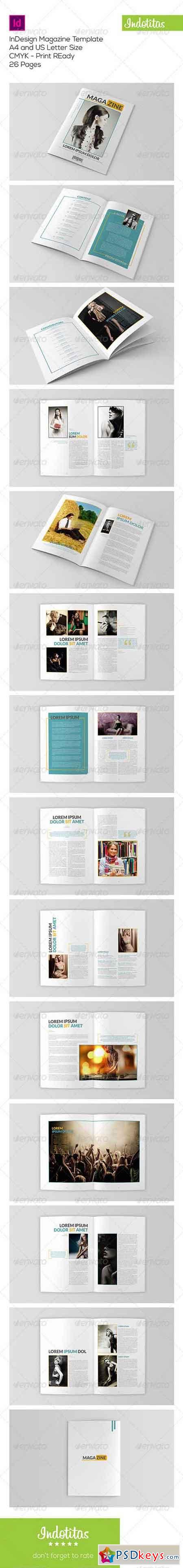 InDesign Magazine Template 7767842