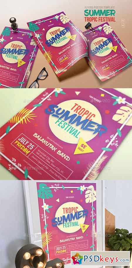 Summer Tropic Festival Flyer 20147209