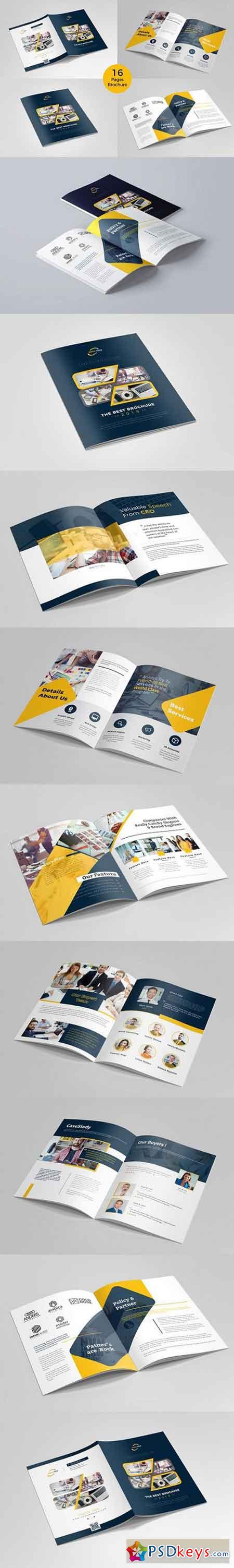 Brochure Template - 16 pages 1495504