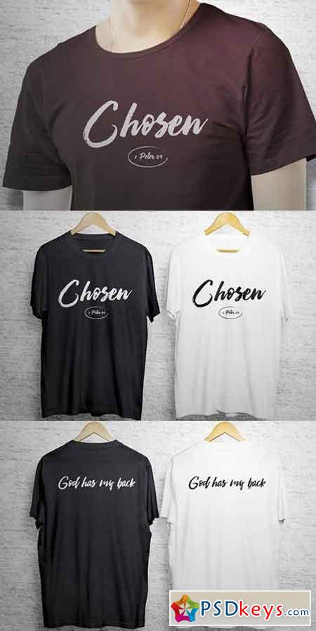 Chosen T-Shirt Art Template 1495147