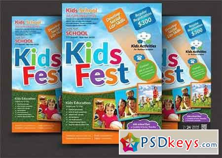 Kids Summer Camp Flyer 1283989