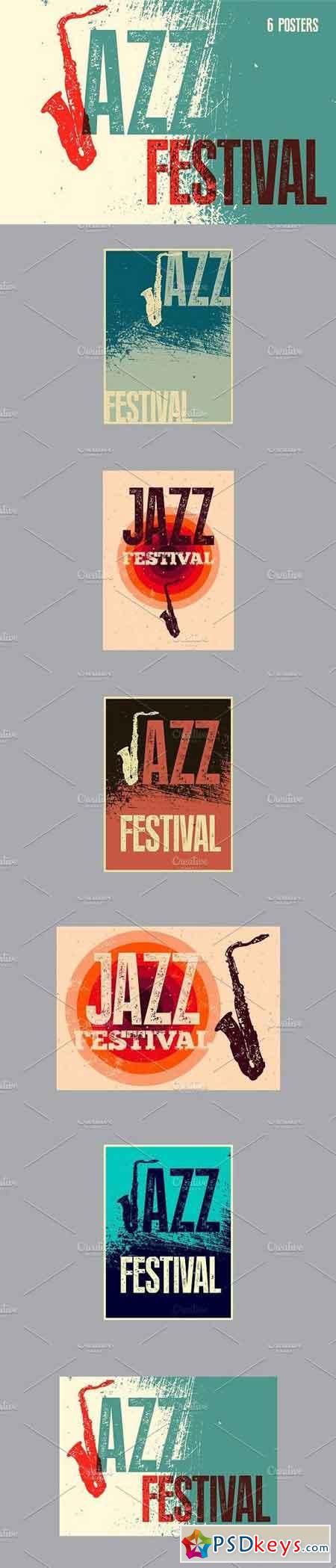 Jazz Festival typographic poster. 1279175