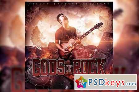Mixtape Covers Art - Gods of Rock 1501164