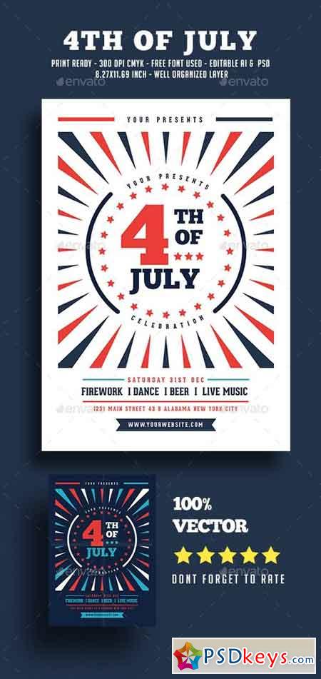 4th Of July Flyer 20144341