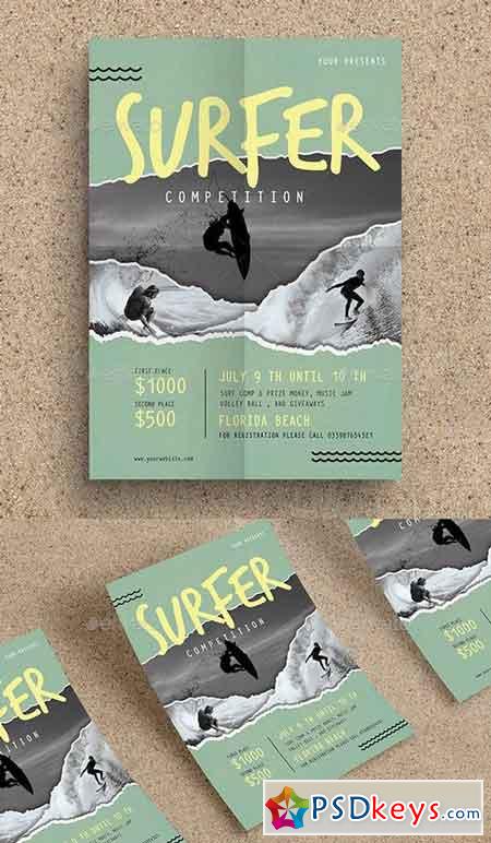 Surf Competition Flyer 20169567