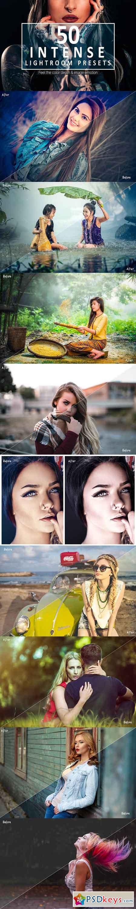 50 Intense Lightroom Presets 1292675