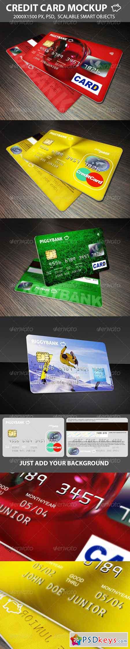 Credit Cards Mockup 1747158