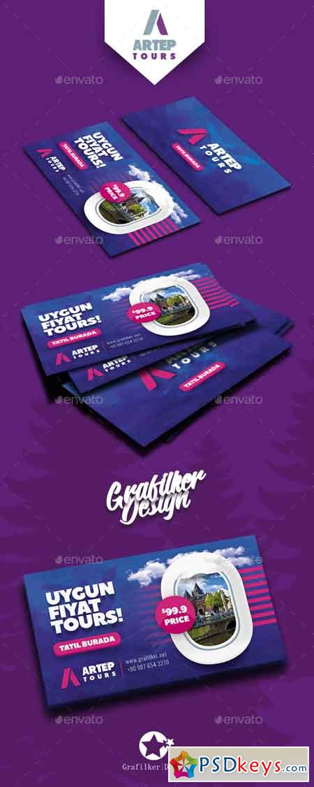 Travel Tours Business Card Templates 20131753