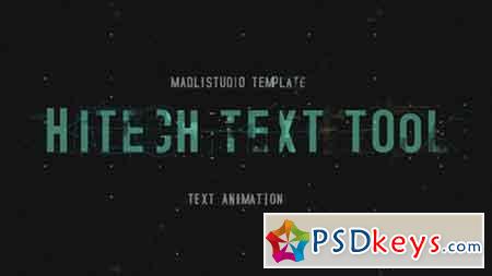 Hitech Text Tool 15851535 - After Effects Projects