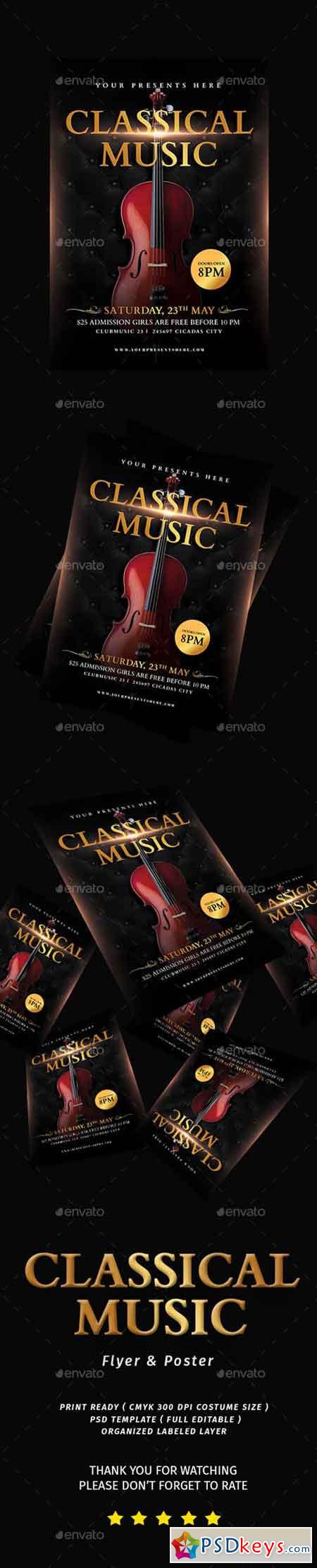 Classical Music Flyer 19749650