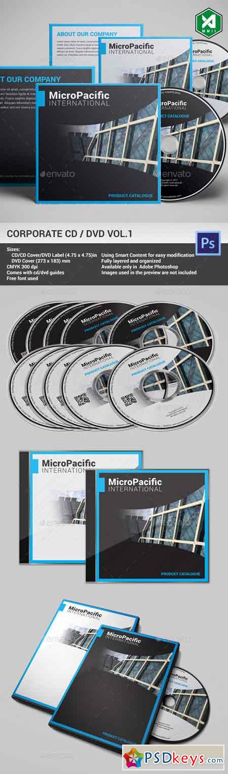 Corporate CD DVD Template Vol. 1 19910090