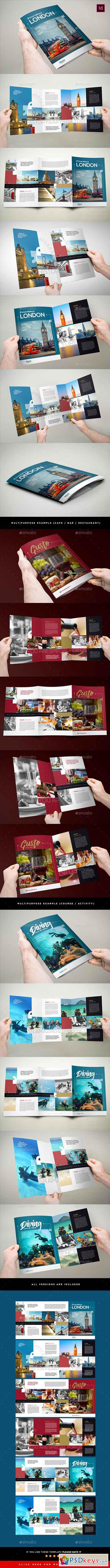3xA4 Trifold Multipurpose Brochure Template 20138849