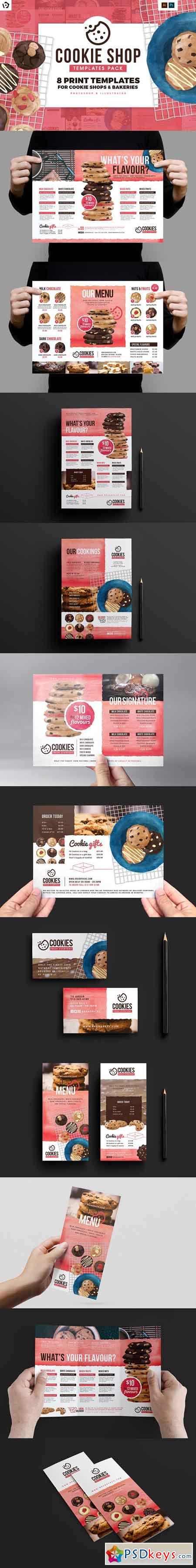 Cookie Shop Templates Pack 1576787