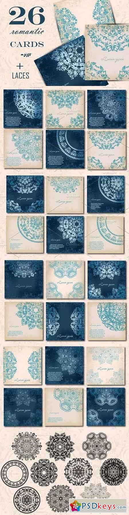 Rownd Lace Cards 553296