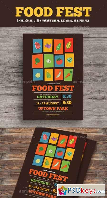 Food Festival Flyer 19773388
