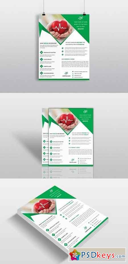 Medical & Doctors Flyer Template 1318216